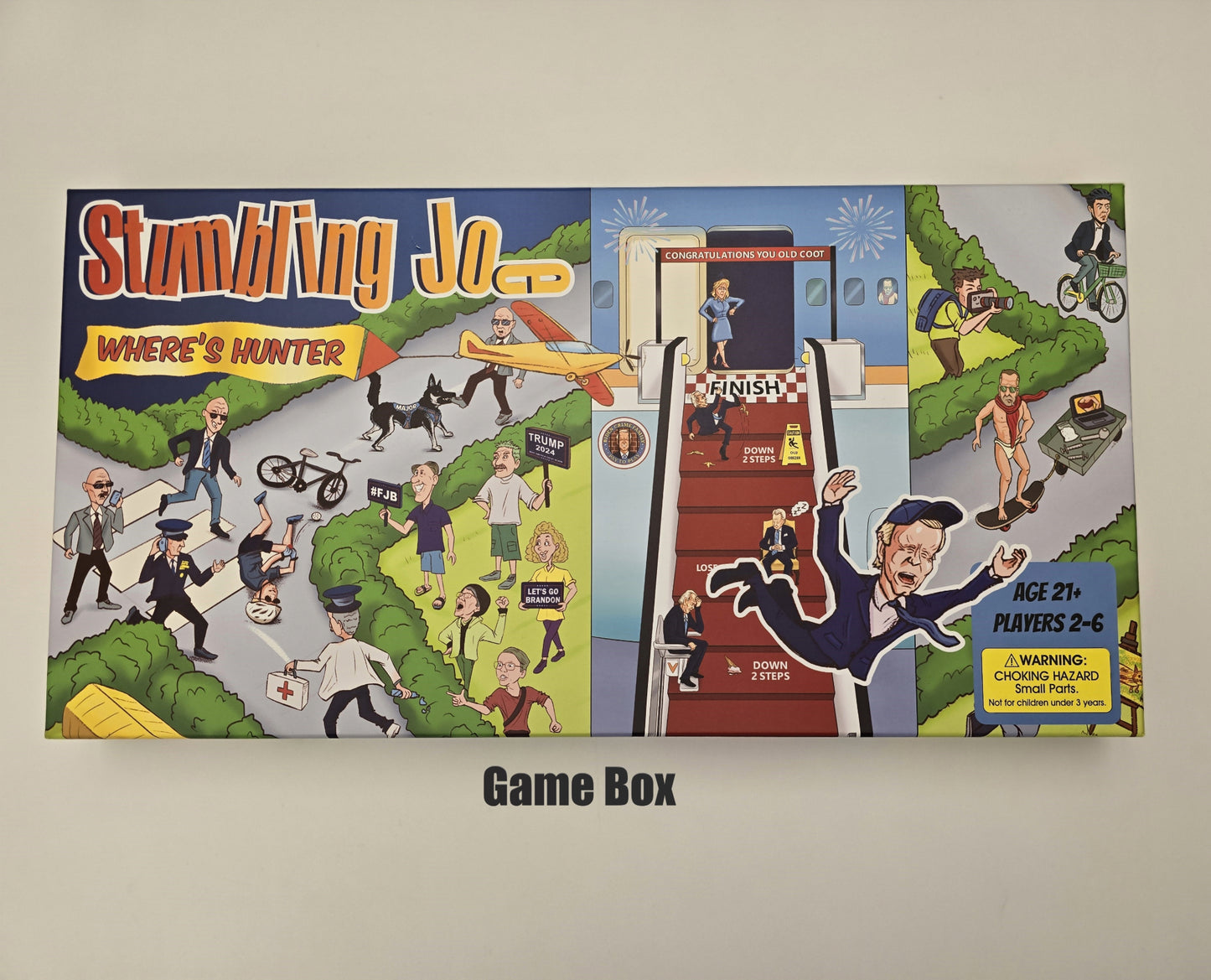 It's like nothing you've ever seen in Board Game History "Stumbling Joe"!!!!